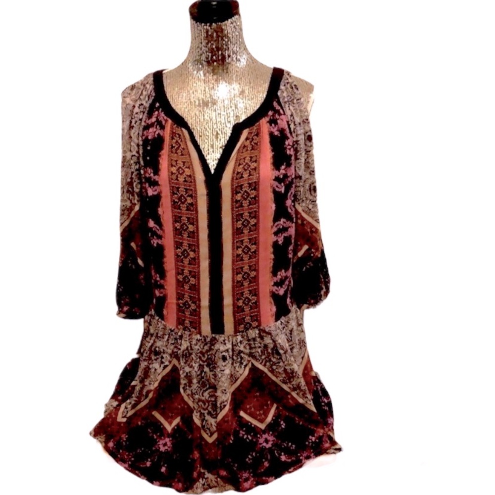Free People Bohemian Dress or Tunic Size Medium!